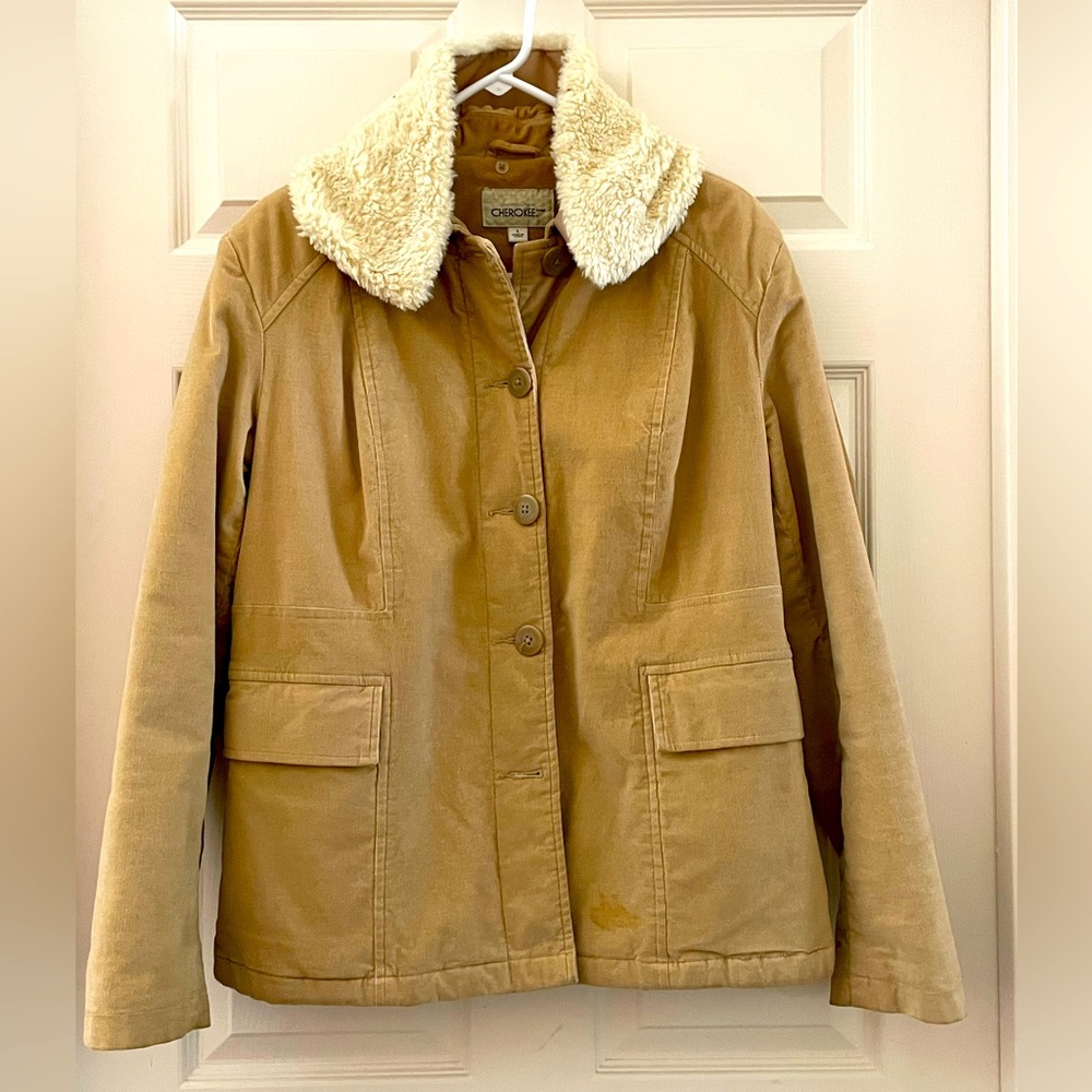 Large, warm coat